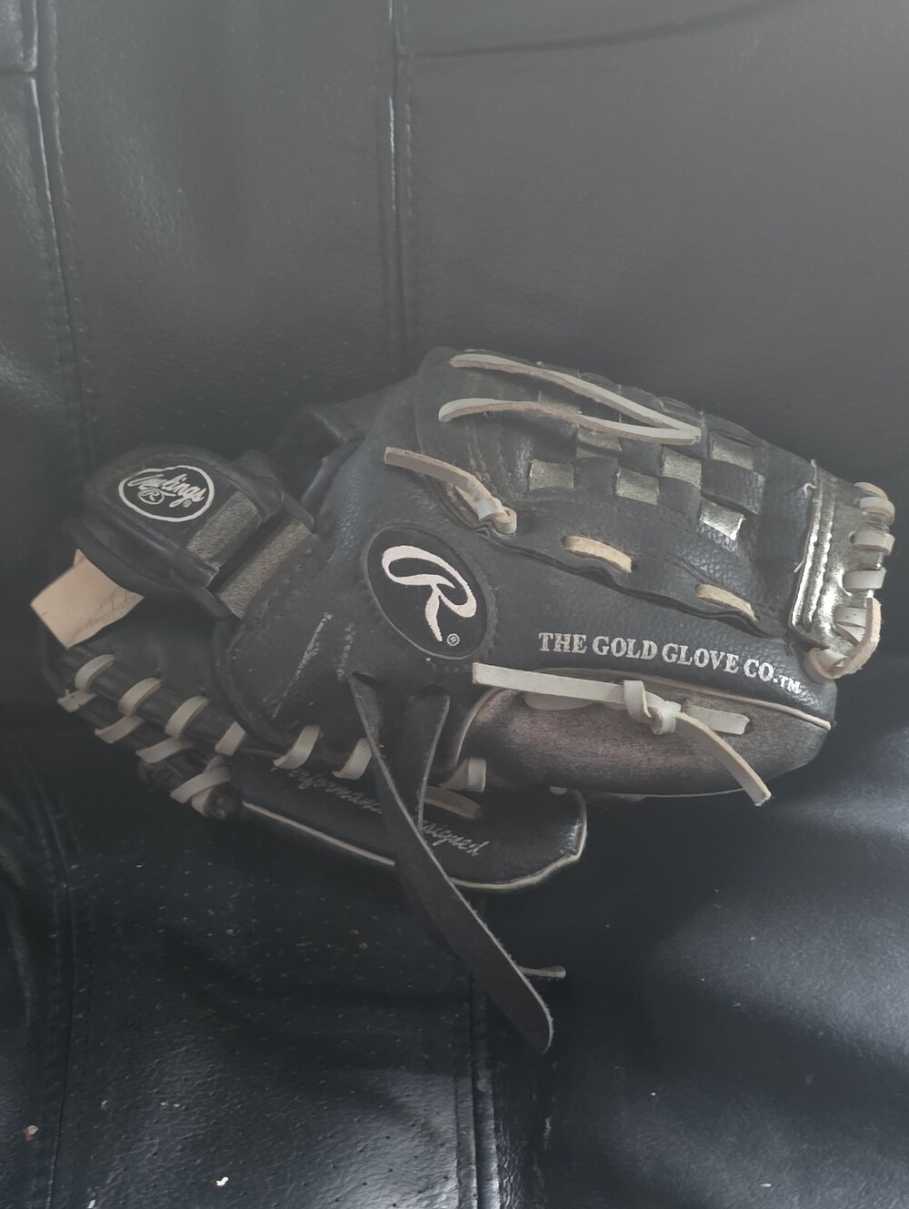 Rawlings Baseball Glove 10 Inch Mark Teahan Autograph Model PL100BC